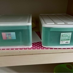 衣装ケース　引き出し型　2個セット