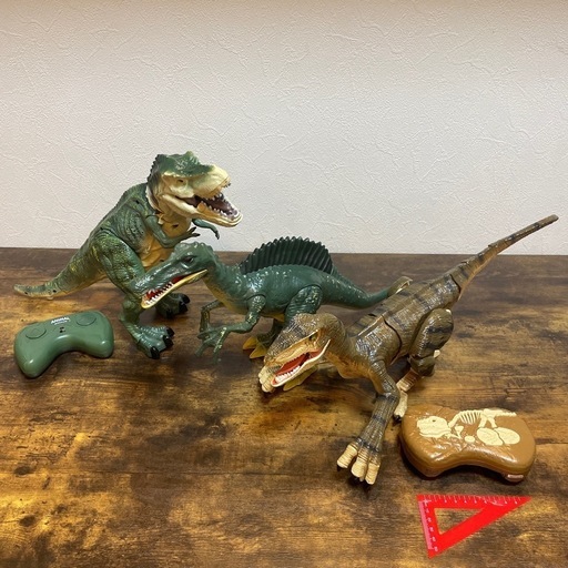 恐竜リモコン 3点セット