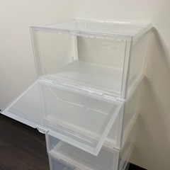 【値下げ】シューズボックス、フィギュアケース、ディスプレイケースの画像