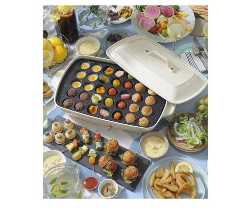 【新品】BRUNOホットプレート　グランデサイズ　ホワイト