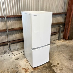 ご成約済み🐶　設置まで‼️ TOSHIBA 一人暮らし冷蔵庫 153L✨ 2018年製⭕️の画像