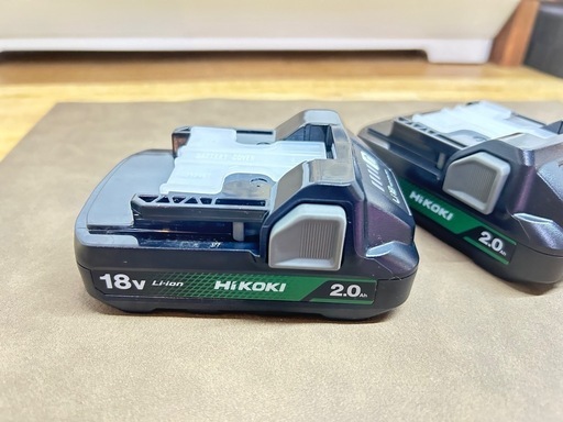 ハイコーキ18Vバッテリー