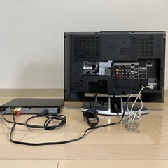 【受付終了】20インチ液晶テレビ+炊飯器付き　SONY(ソニー)BRAVIA(ブラビア) KDL-20J1　2008年製　リモコン無しの画像