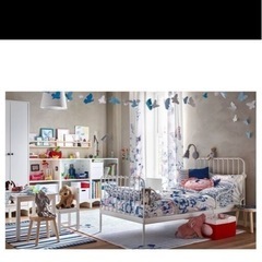 IKEA伸縮ベッド　シングルの画像