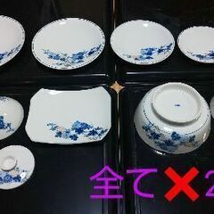 萩窯のみ和食器類260点🥣🍵一式セット【大量の和食器/小鉢/中鉢/平皿(小中大)/角皿/湯呑みなど多数】🍎気になる方はお気軽に問合せ下さい✌️和食器探している方いませんか～🌼値下げ💴⤵️交渉含め問合せお待ちしていま～す🍒質問/相談などお気軽にどうぞ🌼の画像