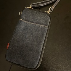 【中古】デニム生地ミニサコッシュの画像