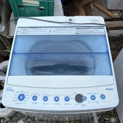 洗濯機　ハイアール　5.5kg