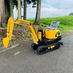 コマツ KOMATSU ★ ミニユンボ★ PC02-1A ★553 時間 ★ディーゼル★ 軽トラックも積載可能★の画像