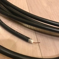 テレビケーブル　4.7メートル　黒ブラックの画像