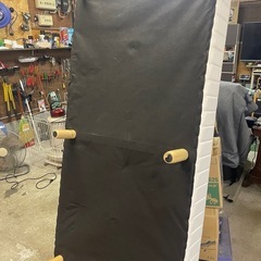 マットレスベッド　シングルベッドあげます。の画像