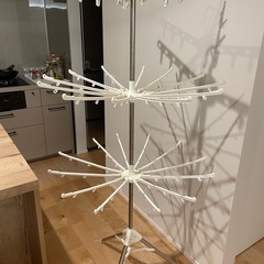 【受け取り完了】IKEA 部屋干し用 洗濯スタンド プルクラの画像