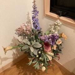 豪華な造花☆花瓶つき☆インテリア☆の画像