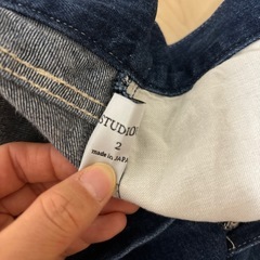 STUDIOUSジーパンの画像