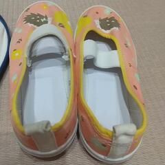 上履き バレエシューズ 18cmの画像