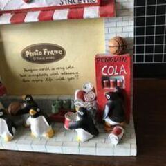 ペンギンのフォトフレーム◆コーラ PENGUIN COLA 可愛い☆の画像