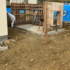 型枠解体の画像