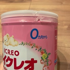 【新品未開封】ミルク缶　アイクレオ800gの画像