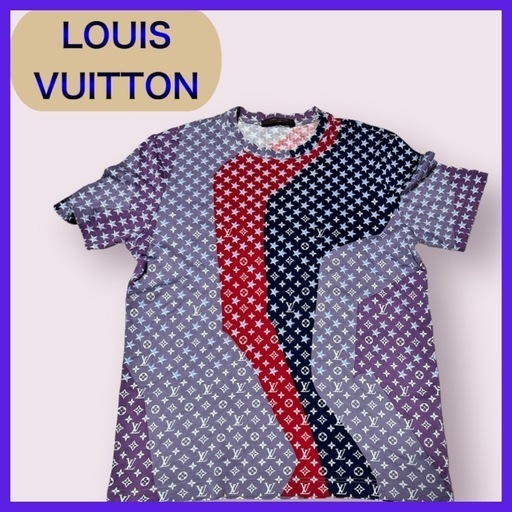 値下げしました　LOUIS VUITTON モノグラムスター ロゴ 総柄 星柄 ルイヴィトン　Tシャツ　カットソー　15万円ほどの品