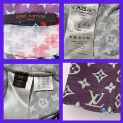 値下げしました　LOUIS VUITTON モノグラムスター ロゴ 総柄 星柄 ルイヴィトン　Tシャツ　カットソー　15万円ほどの品の画像