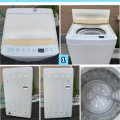 🔰配送無料🚚当日配送‼️ 洗濯機 〜6キロ　コンパクトサイズ　✅ 清掃済み　🔰　冷蔵庫　も出品　🔴　京都　奈良　和歌山　滋賀　大阪　兵庫🔴の画像