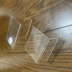 ダイソー　ディスプレイスタンド　２段×１　３段×３の画像