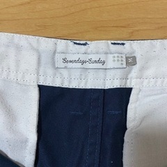 セブンデイズサンデイ　SEVENDAYS=SUNDAY ハーフパンツの画像