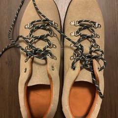 【予約済み 】GU ジーユー　リアルレザートレッキングシューズの画像