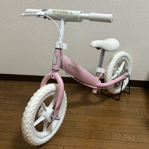 キックバイク　12インチ ピンク