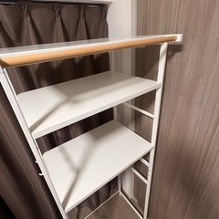 tower 冷蔵庫ラック ホワイト YAMAZAKI (山崎実業)
