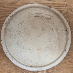 【受皿付き】底穴付き陶器のガーデンポットの画像