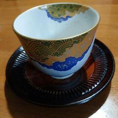 幸七釜 七代目 茶器５客セット 茶托付き 箱入