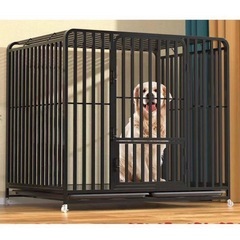 大型犬　ケージ　屋根付きの画像