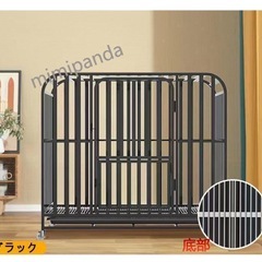 大型犬　ケージ　屋根付きの画像