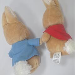 ぬいぐるみピーターラビットの画像
