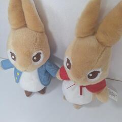 ぬいぐるみピーターラビットの画像