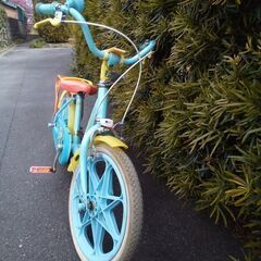 アンパンマンチャレンジ　子供用自転車 パンク無し　16インチ　キッズバイクの画像