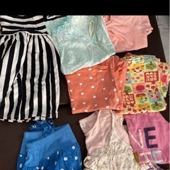 女の子服大量まとめ売り　90 95まとめ売りの画像