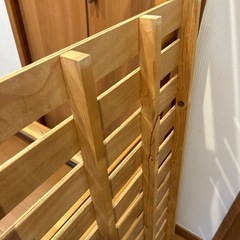 ２段ベット　木製　破損有り　の画像