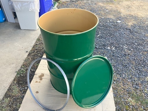 5本価格　安心決済用　オープンドラム200L