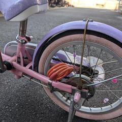 最終！本日対応可【土日受渡】子供用　自転車　女の子　ソフィアの画像