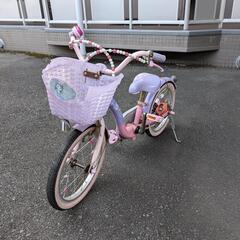 最終！本日対応可【土日受渡】子供用　自転車　女の子　ソフィアの画像