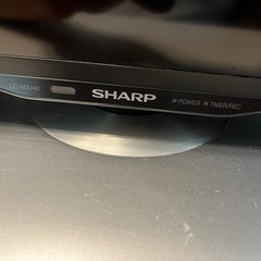 SHARP 液晶テレビ　電源入らないの画像