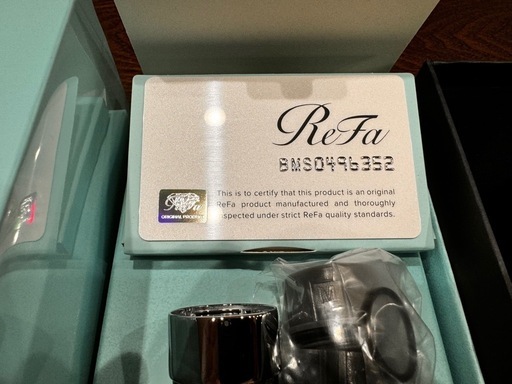 【広川町】《美品》Refa リファ ファインバブル S ReFa FINE BUBBLE S シャワーヘッド シルバー RS-AF15A