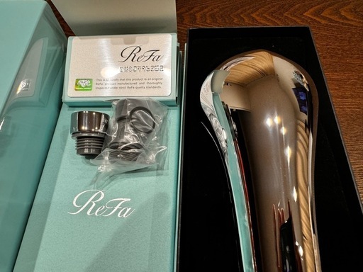 【広川町】《美品》Refa リファ ファインバブル S ReFa FINE BUBBLE S シャワーヘッド シルバー RS-AF15A