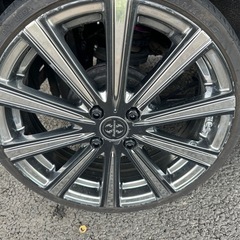 17インチホイールタイヤセットの画像