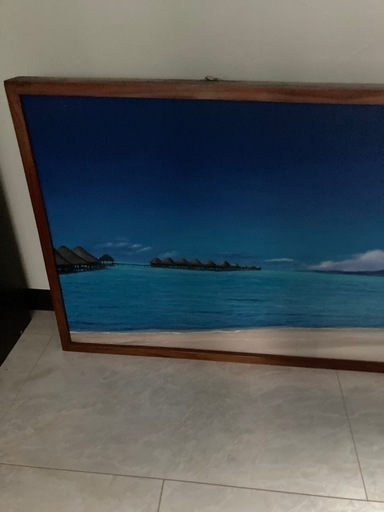 海の油絵