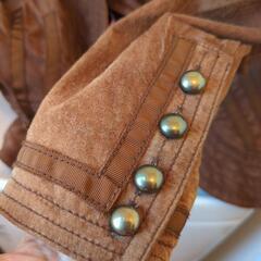 Hoochie'C（フーチークーチー）豚革ジャケット　ヴィンテージ　サイズ38の画像