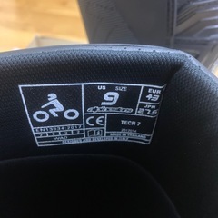 【新品】アルパインスターズMXブーツ　テック7 サイズ9！の画像