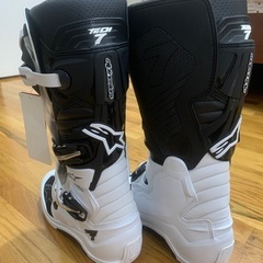 【新品】アルパインスターズMXブーツ　テック7 サイズ9！の画像
