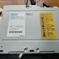 カーナビ　KENWOOD　MDV-L300 難ありの画像